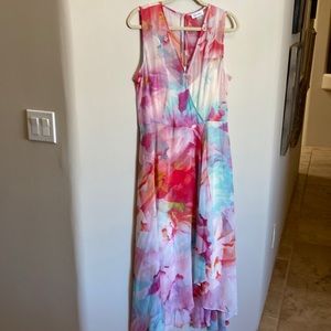 Calvin Klein Floral wrap dress